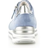 Gabor - Turijn - Sneakers - Turquoise - Sleehak - Vetersluiting