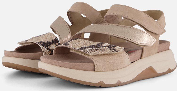Gabor - Rollingsoft Sandalen - Beige - Synthetisch
