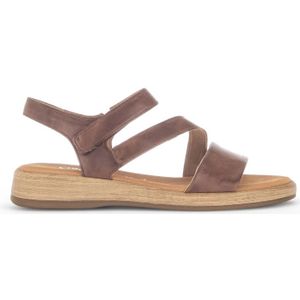 Gabor RHODOS Sandalette, Sommerschuh, Sandale, Keilabsatz, in Komfort-Schuhweite G (weit)