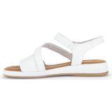 Gabor - 62.733.50 Cervo Weiss - Sandalen - Wit - Leder - G-wijdte