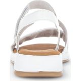 Gabor - 62.733.50 Cervo Weiss - Sandalen - Wit - Leder - G-wijdte