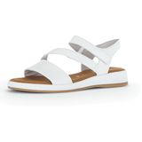 Gabor - 62.733.50 Cervo Weiss - Sandalen - Wit - Leder - G-wijdte