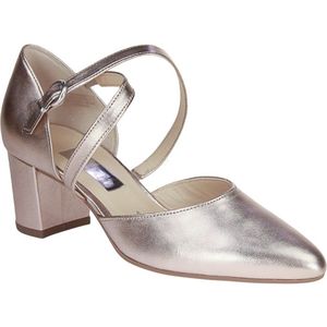 Gabor Pumps Dames - Poeder - Klassiek Design met Blokhak