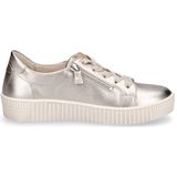 Sneaker - Effen - Leer/Suède - Ritszakken aan de Zijkant