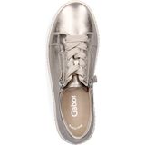 Sneaker - Effen - Leer/Suède - Ritszakken aan de Zijkant