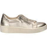 Sneaker - Effen - Leer/Suède - Ritszakken aan de Zijkant