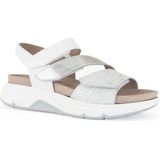 Rollingsoft - Dames - Sandalen - Zilver - Ergonomisch Comfort