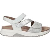 Rollingsoft - Dames - Sandalen - Zilver - Ergonomisch Comfort