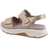 Rollingsoft - Dames - Sandalen - Goud - Mini Raffia Metallic Muschel