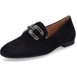 Gabor - Mocassin - Loafers - Zwart - Leer