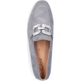 Gabor - Mocassins - Grijs - Suède - Extra Breedte