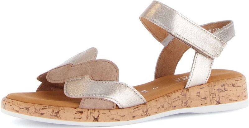 Gabor - 62.735 Sandalen - Puder/Sand - Kork