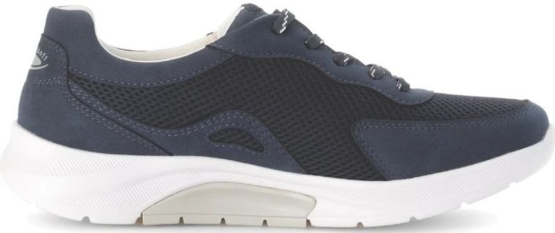 Gabor - 66.923.26 - Dames Rollende Wandelsneaker - Blauw - Leer