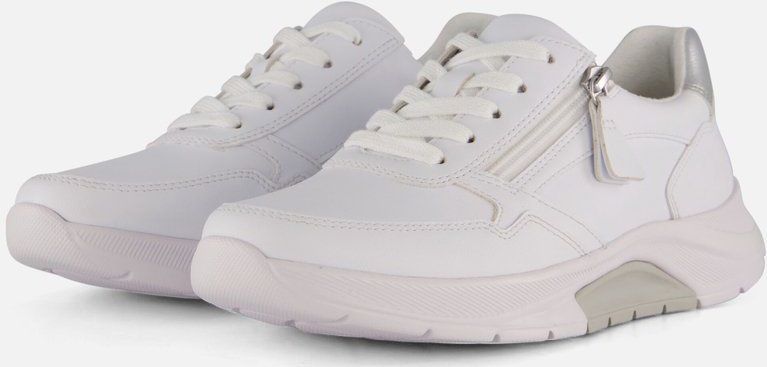 Gabor - Rollingsoft - Sneakers - Weiss/Silber