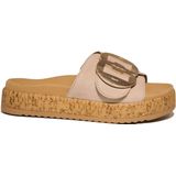 Merk - Muiltjes - Effen - Suède - Flexibele Zool - Open Toe