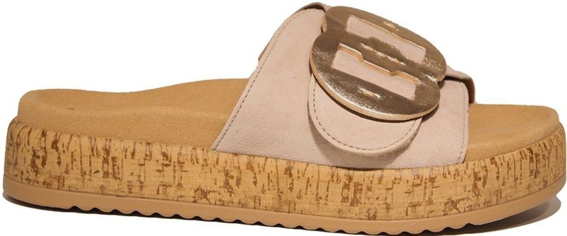 Merk - Muiltjes - Effen - Suède - Flexibele Zool - Open Toe