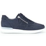 Gabor - Sneakers - Blauw - Nubuck - Dames