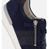 Gabor - Sneakers - Blauw - Nubuck - Dames