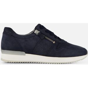Gabor - Sneakers - Blauw - Nubuck - Dames