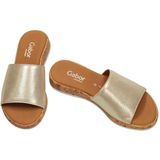 Gabor - Dames - Slippers - Goud - Leer - Gabor 62.730.13 Glamour Torta