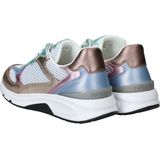 Gabor - Rolling Soft - Sneakers - Zilver/Wit - Leer/Mesh