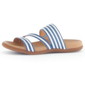 Gabor - 63.702 - Slippers - Jeans/Panna - Gezondheidsslippers