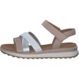 Gabor - Schoenen - Veelkleurig - Leren Sandalen - G-breedte - Verstelbare Enkelband