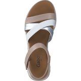 Gabor - Schoenen - Veelkleurig - Leren Sandalen - G-breedte - Verstelbare Enkelband
