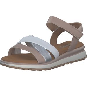Gabor - Schoenen - Veelkleurig - Leren Sandalen - G-breedte - Verstelbare Enkelband