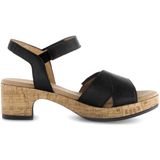 Gabor - Zwarte Sandalen - Leer - Verstelbare Bandjes