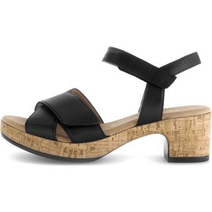 Gabor - Sandalen - Zwart - Leer