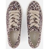 Gabor - Leopard Sneakers - Beige - Leer - Dames