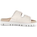 Gezondheidsslippers - Crème - Plateau - Klittenbandsluiting