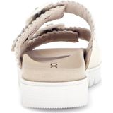 Gezondheidsslippers - Crème - Plateau - Klittenbandsluiting