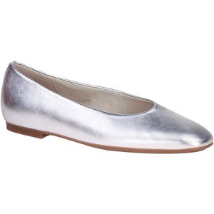 Gabor - Ballerina's - Zilverkleur - Metallic - Blokhak