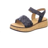 Gabor - Sandalen - Zwart - Leer