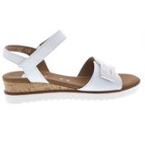 Gabor - Schoenen - Dames - Wit - Leren Sandalen - G-Breedte