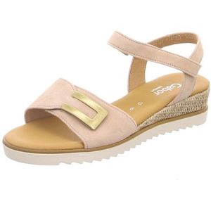 Gabor - 62.756 Sandalen - Kleur Sand(bast/bronmat)