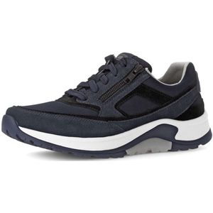 Gabor - Rollingsoft Sneaker - Marine Black - Textiel/Suède