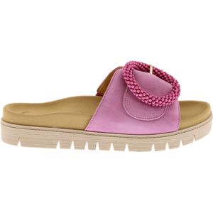 Muiltjes - Effen - Suède - Anatomisch Voetbed - Slip-On