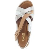 Gabor - Sandalen - Geel - Leer