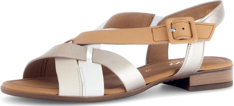 Gabor - Sandalen - Geel - Leer