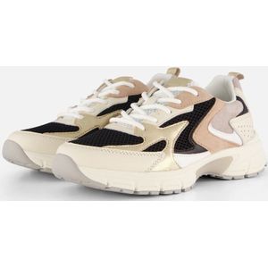 Gabor - Veelzijdige 606 Sneakers - Veelkleurig - Textiel - Ronde Neus - Vetersluiting