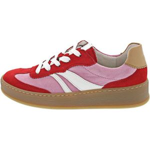 Gabor - Comfort Optifit - Sneakers - Rood Multi - Suède