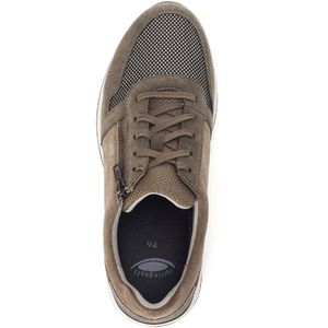 Gabor - Rollingsoft Sneakers - Vrijetijdsschoen - Taupe/Beige - Sleehak