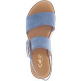 Gabor - Sandalen - Blauw - Suède