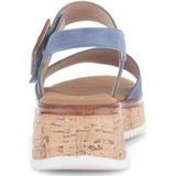 Gabor - Sandalen - Blauw - Suède