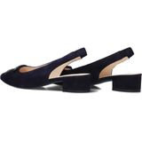 Gabor - 521 - Hakken Dames - Blauw - Suède - Blokhak 3 cm