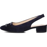 Gabor - 521 - Hakken Dames - Blauw - Suède - Blokhak 3 cm