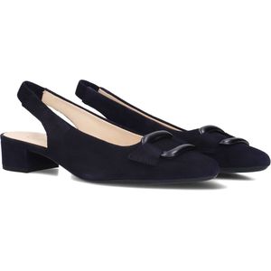Gabor - 521 - Hakken Dames - Blauw - Suède - Blokhak 3 cm